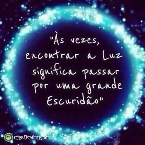 Passar pela escuridão