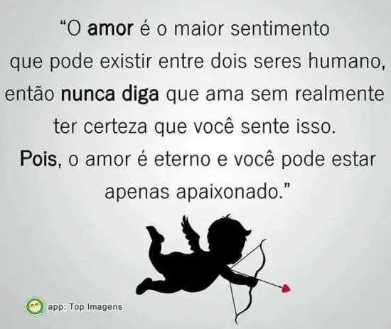 Pode ser apenas paixão