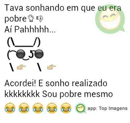 Sonhei que era pobre