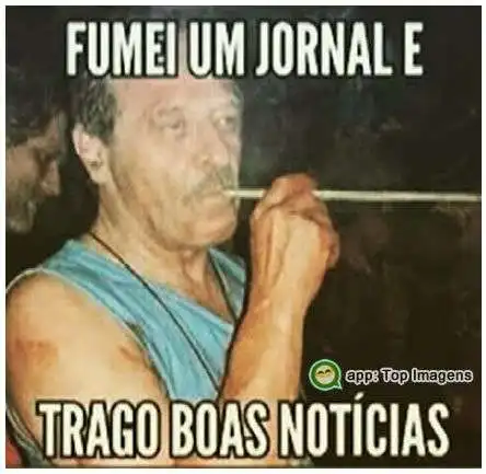 Trago boas notícias