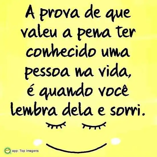 A prova que vale a pena