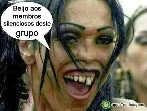 Beijo para o grupo