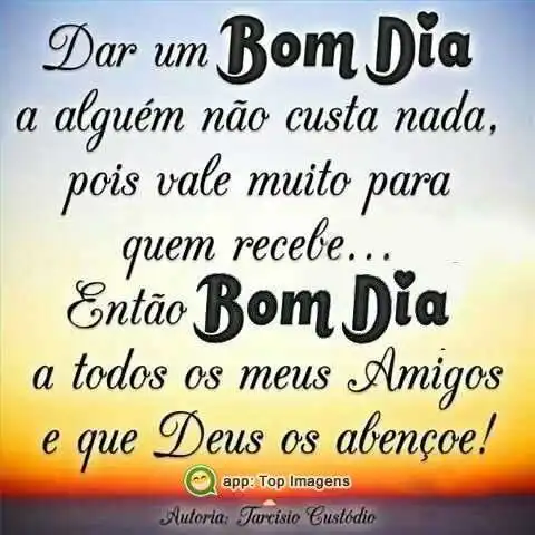Bom dia
