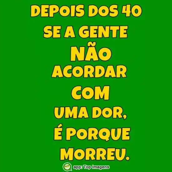 Depois dos 40