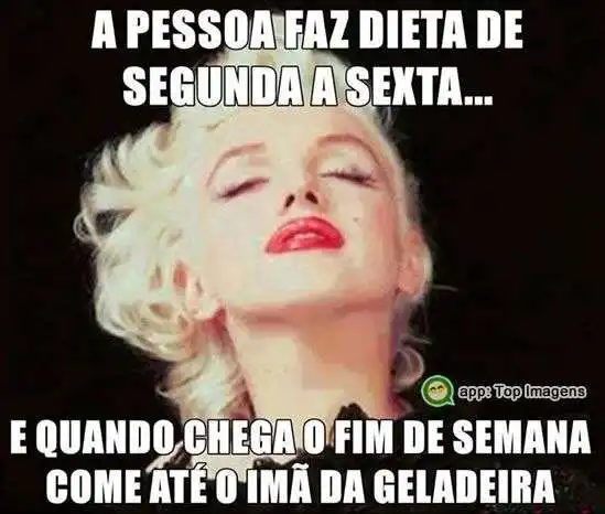 Dieta de segunda a sexta