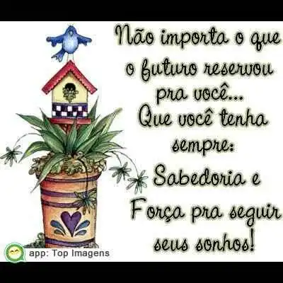 Força para seguir seus sonhos