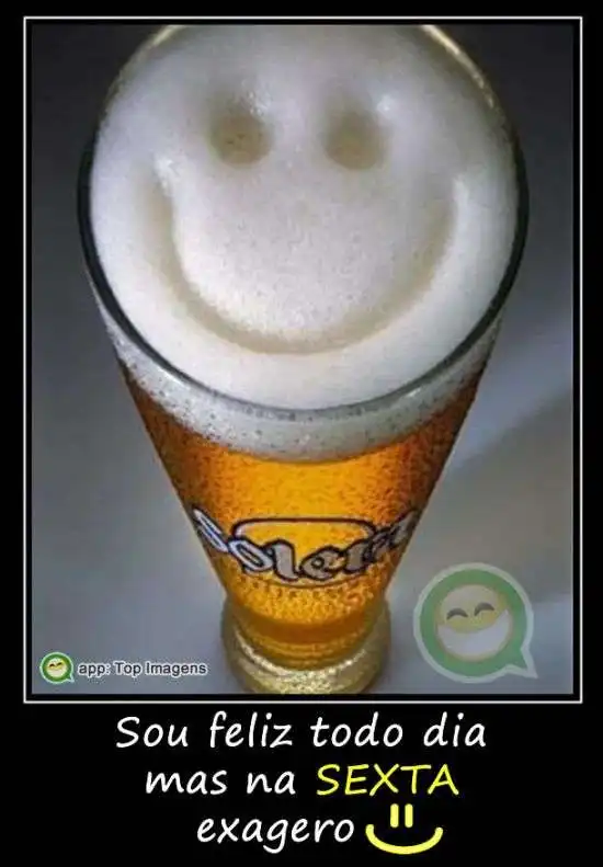 Na sexta-feira eu exagero