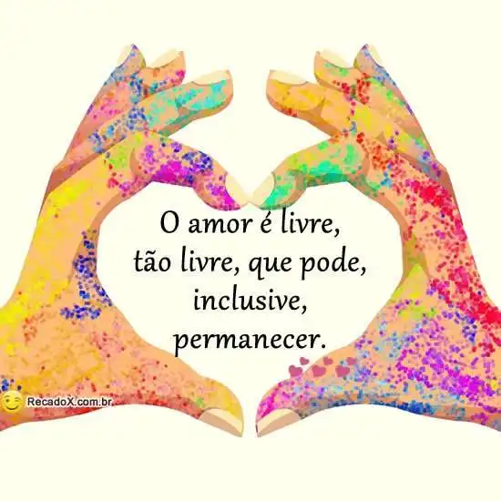 O amor é livre