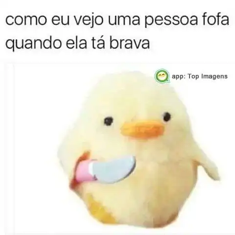 Pessoa fofa brava