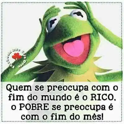 Preocupado com fim do mundo