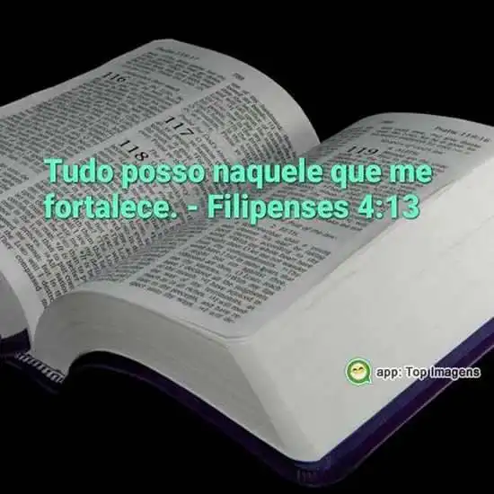Tudo posso naquele que me fortalece