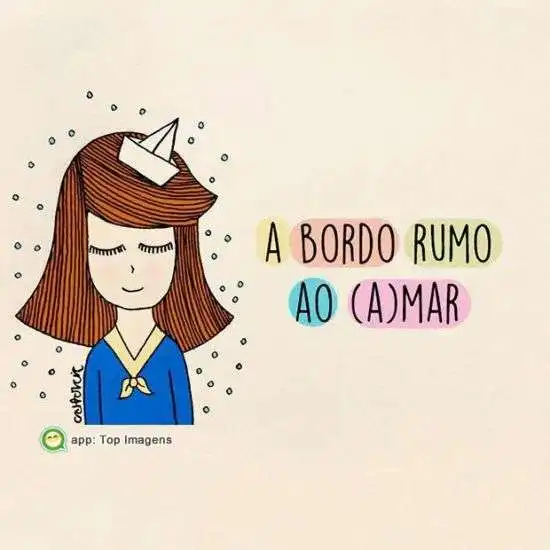 A bordo rumo ao amar