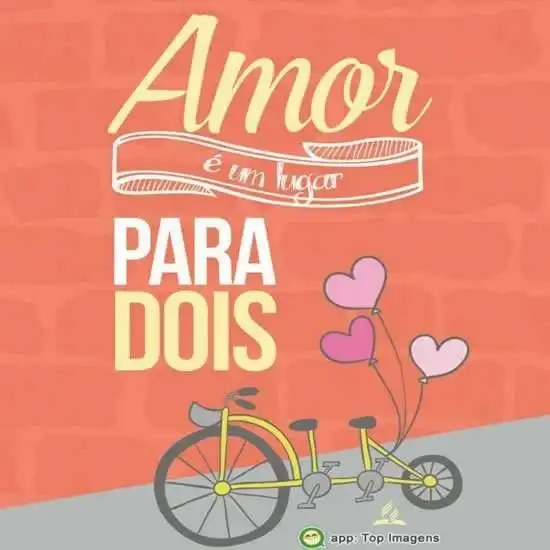 Amor é um lugar pra dois