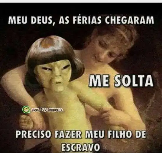 As férias chegaram