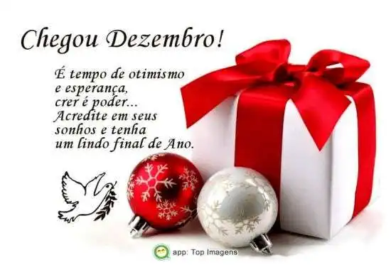 Chegou dezembro