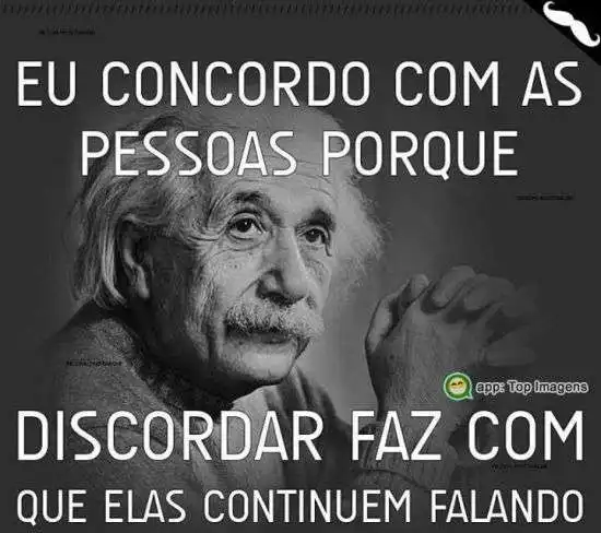 Concordo com as pessoas