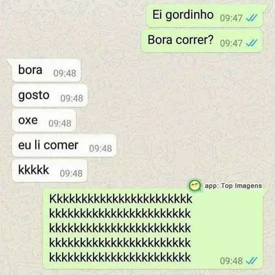 Convite ao gordinho