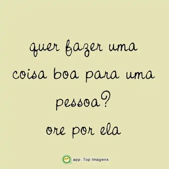 Fazer uma coisa boa