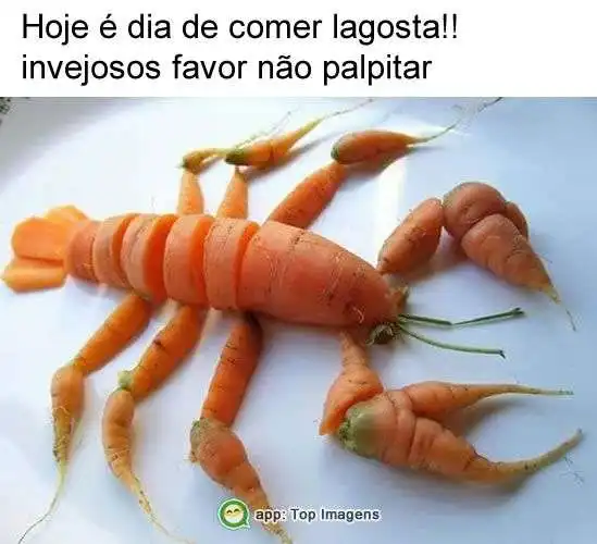 Hoje é dia de comer lagosta