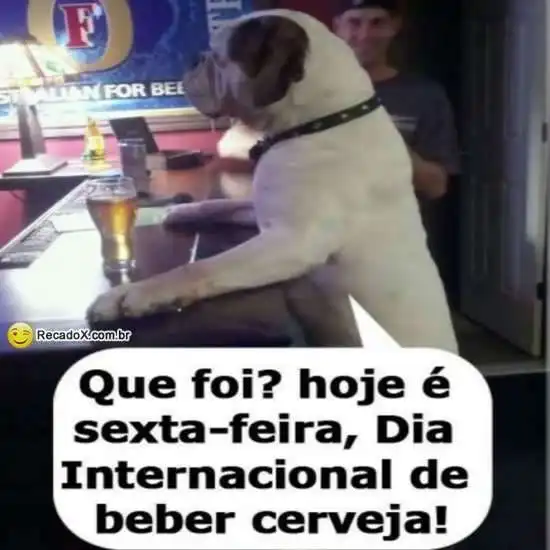 Hoje é sexta-feira