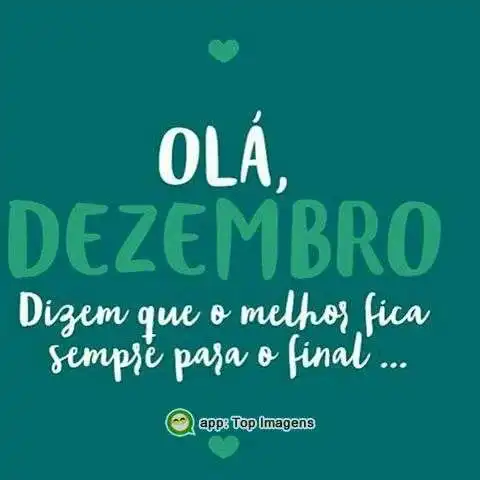 Olá dezembro