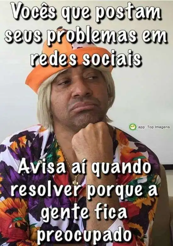 Problemas em redes sociais