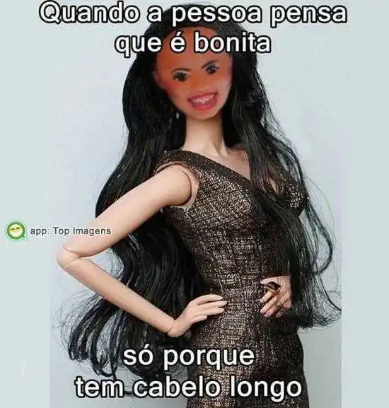 Quando pensa que é bonita