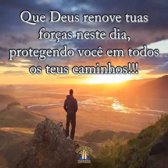 Que Deus renove suas forças