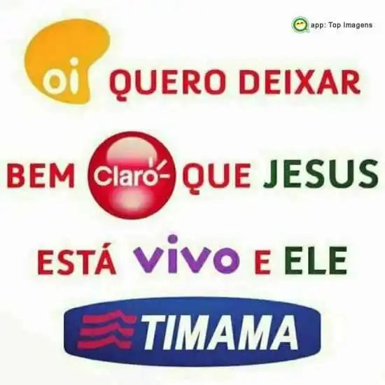 Quero deixar bem claro