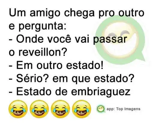 Réveillon em outro estado