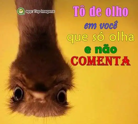 Tô de olho em você