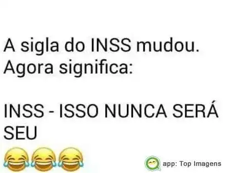 A sigla do INSS