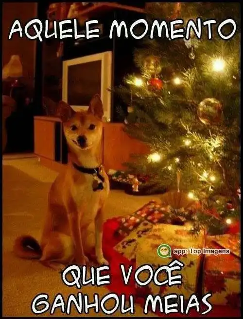 Aquele momento que ganhou meias