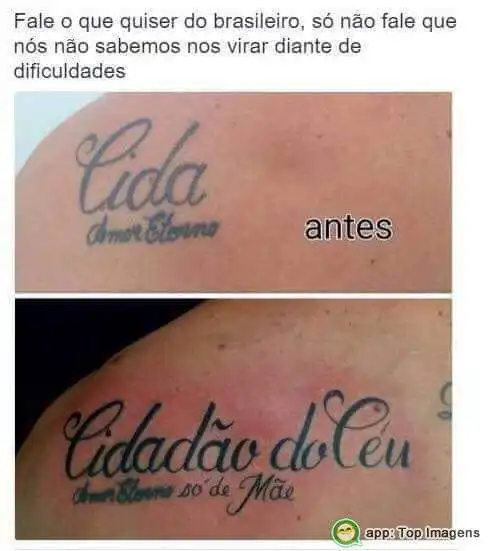 Brasileiro é criativo