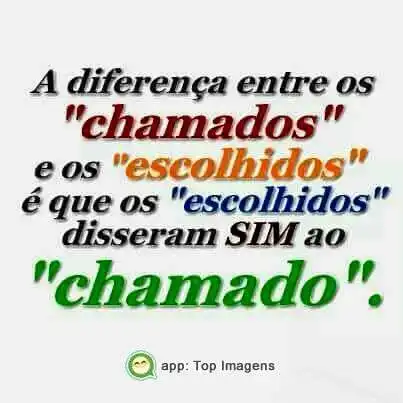 Chamados e escolhidos