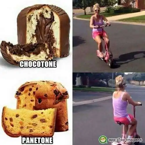 Chocotone ou panetone