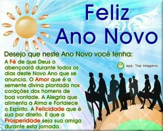 Feliz ano novo