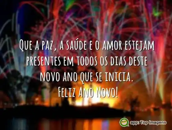 Feliz ano novo