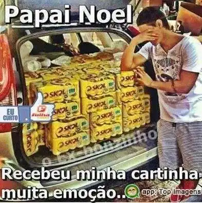 Papai noel recebeu minha cartinha