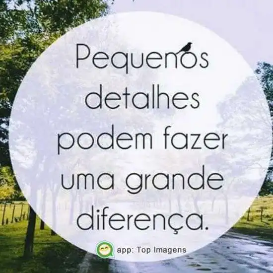 Pequenos detalhes