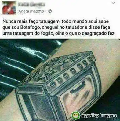Tatuagem do fogão