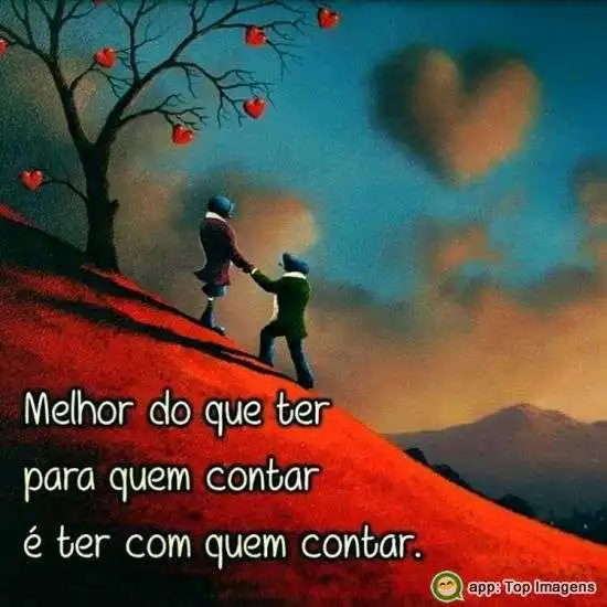 Ter com quem contar