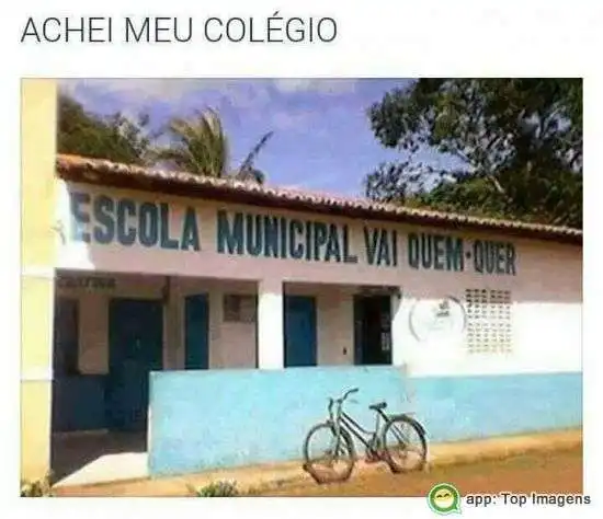 Achei meu colégio