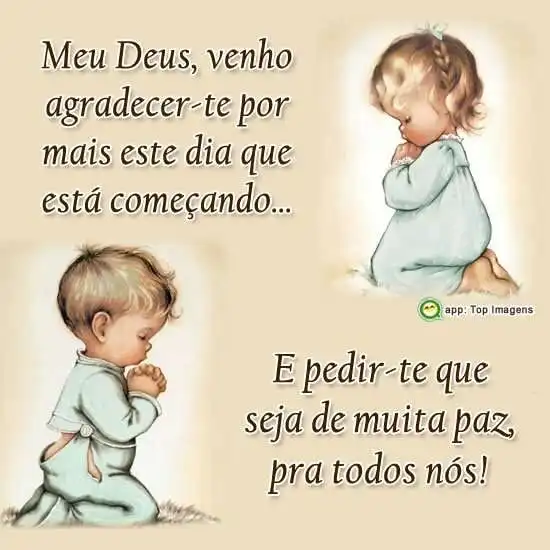 Agradecimento pelo dia