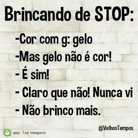 Brincado de Stop