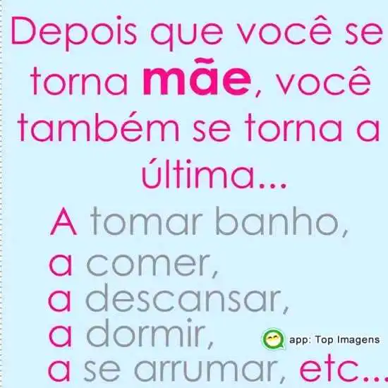 Depois que se torna mãe