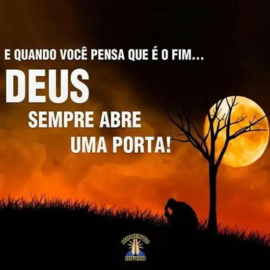 Deus sempre abre uma porta