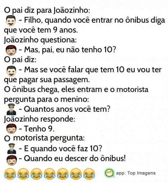 Joãozinho no ônibus