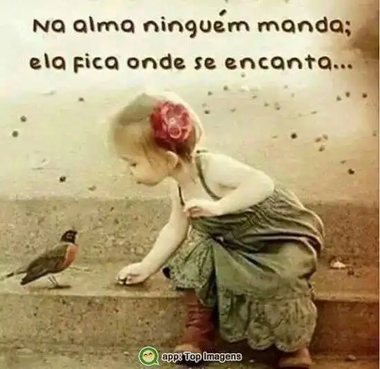 Na alma ninguém manda