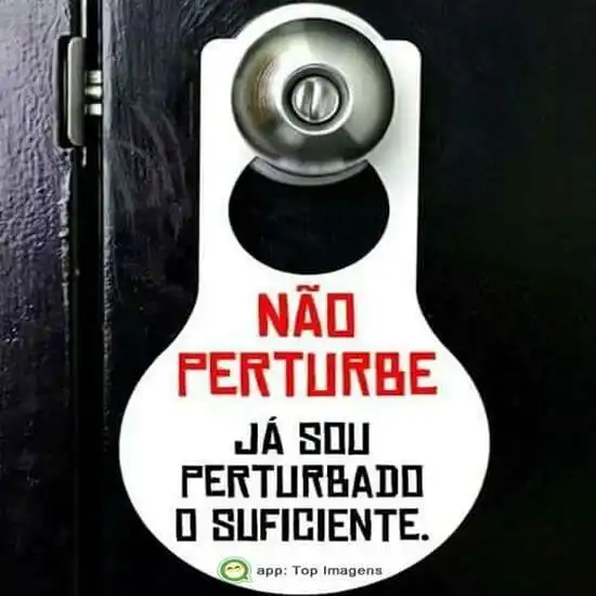 Não perturbe